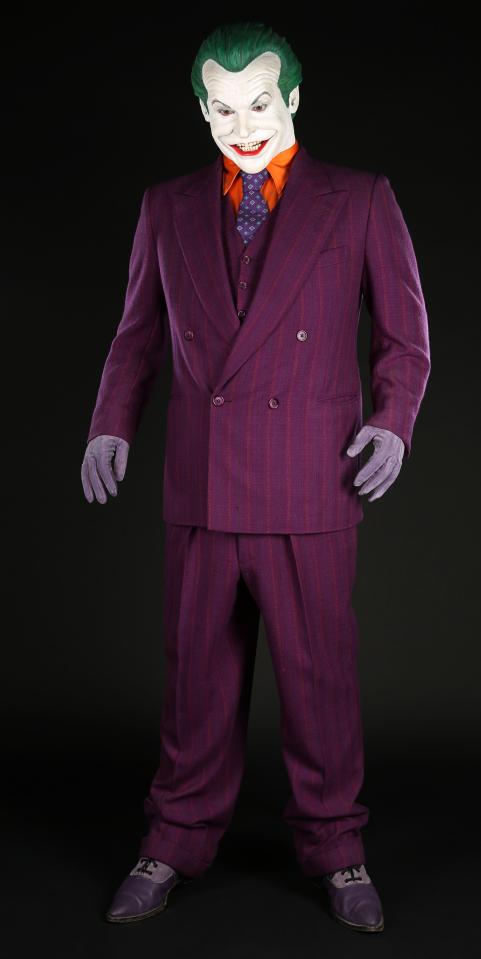  The Joker's unmistakable purple suit carries a £30,000 price tag