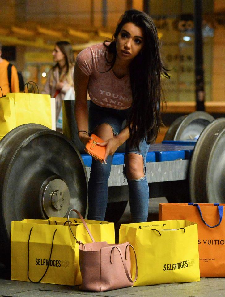  Chloe waits at the end of the night for her lift home