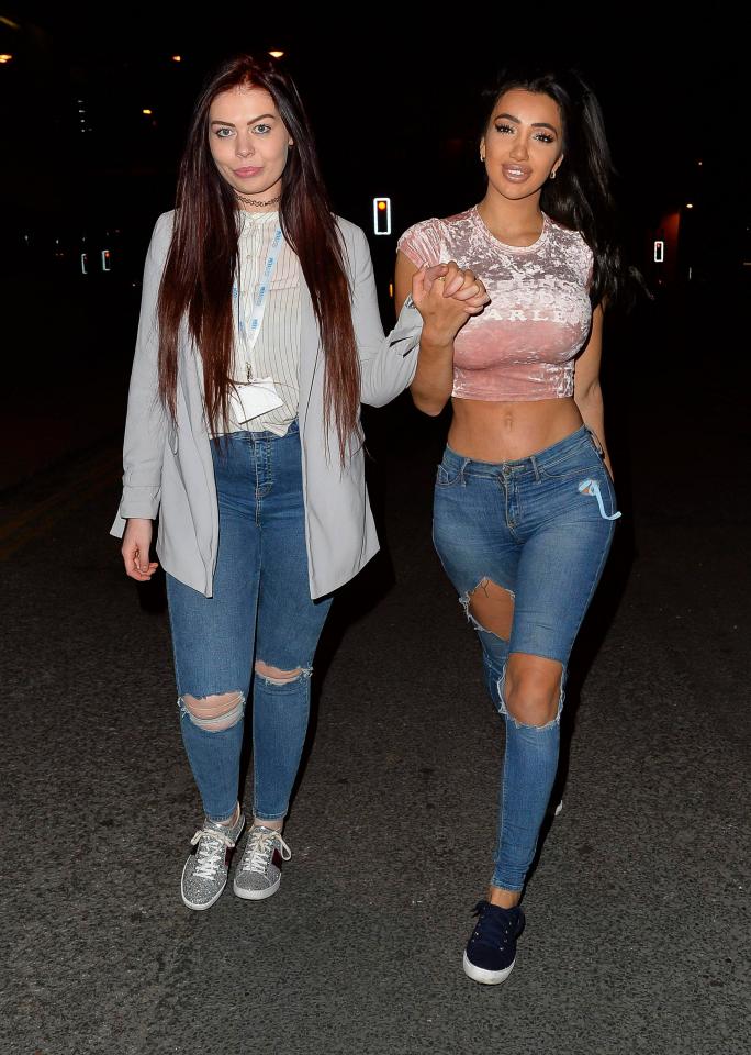  Chloe and a pal step out together