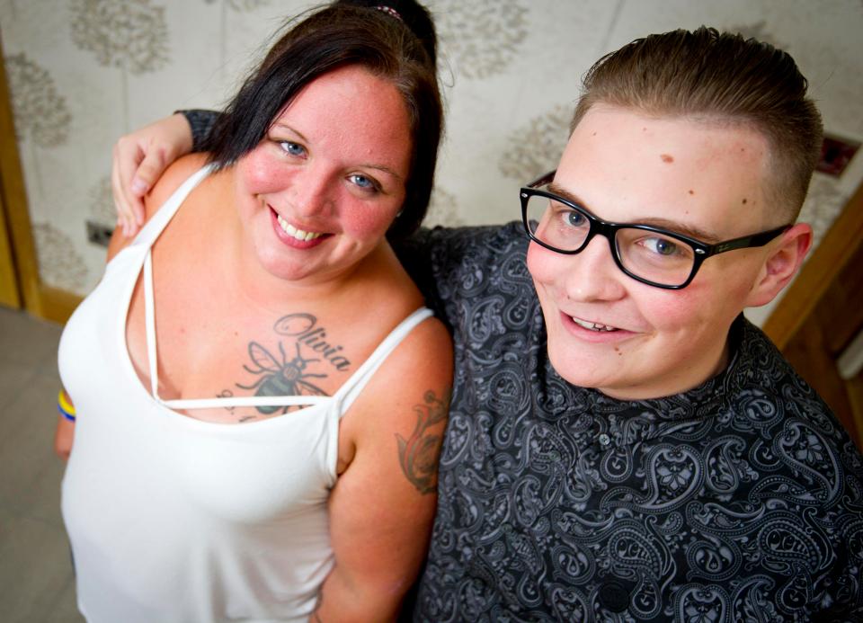  Adam Lawler is going to walk tragic Olivia Campbell's mum Charlotte, left, down the aisle in her honour