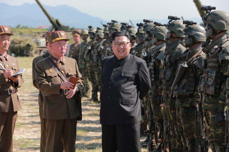 Chubby Kim’s troops have been told to ready themselves for war