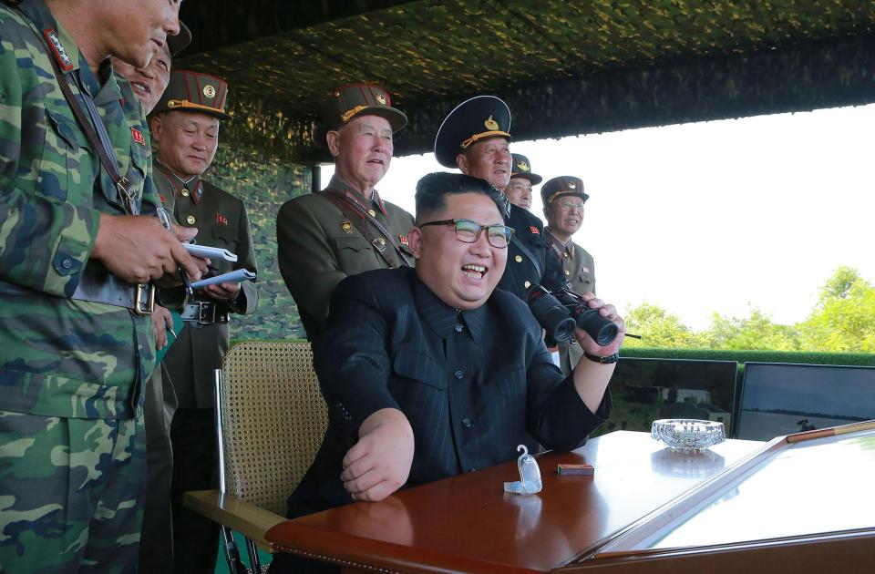  Kim Jong-Un fired a missile over Japan prompting the country's government to issue a major warning