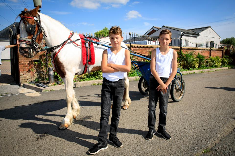  Johnny and Abraham have been raised around horses and cars and are learning to trade in both