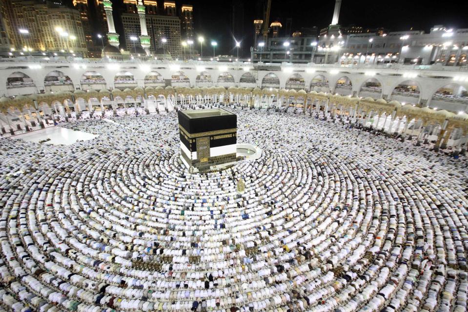  Every year Muslims from around the world travel to Mecca for Hajj