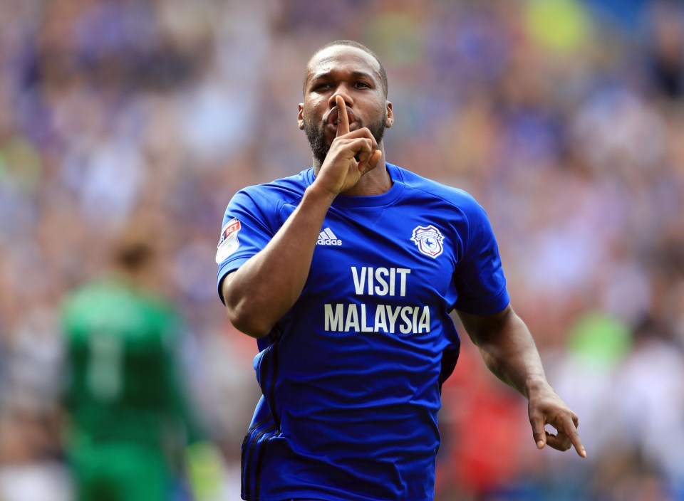 Junior Hoilett scored the equaliser for Cardiff against QPR