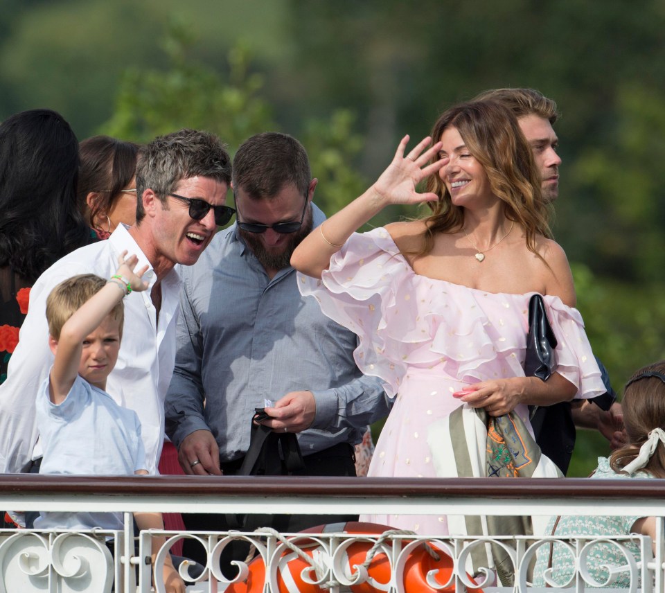 Guests to the special day included Noel Gallagher