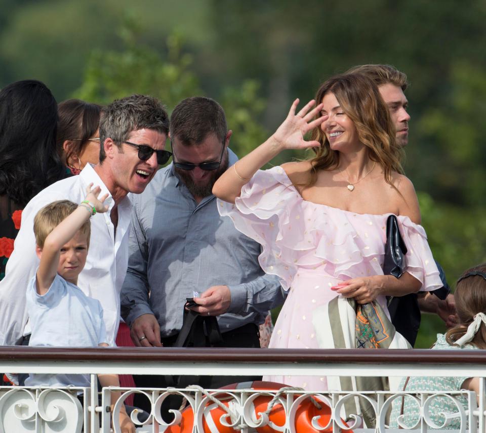  Guests to the special day included Noel Gallagher