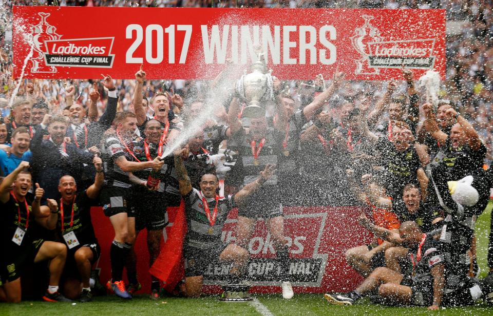  Radford led Hull FC to back-to-back Challenge Cup wins at Wembley