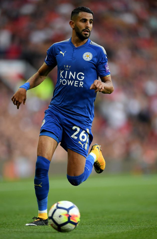  Chelsea have had a £45m offer accepted for Riyad Mahrez