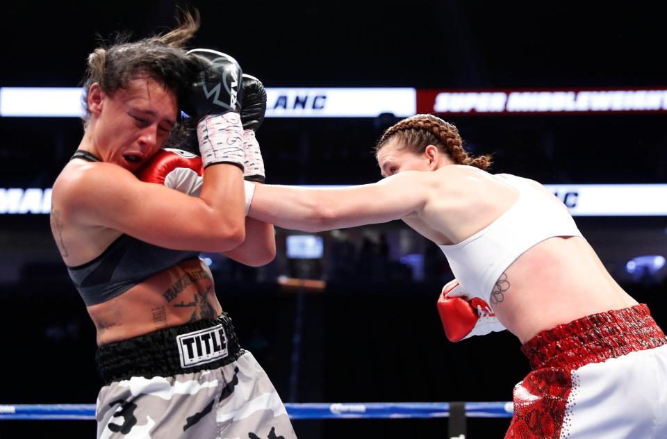  Marshall seems to be on collision course to face her old foe Claressa Shields.