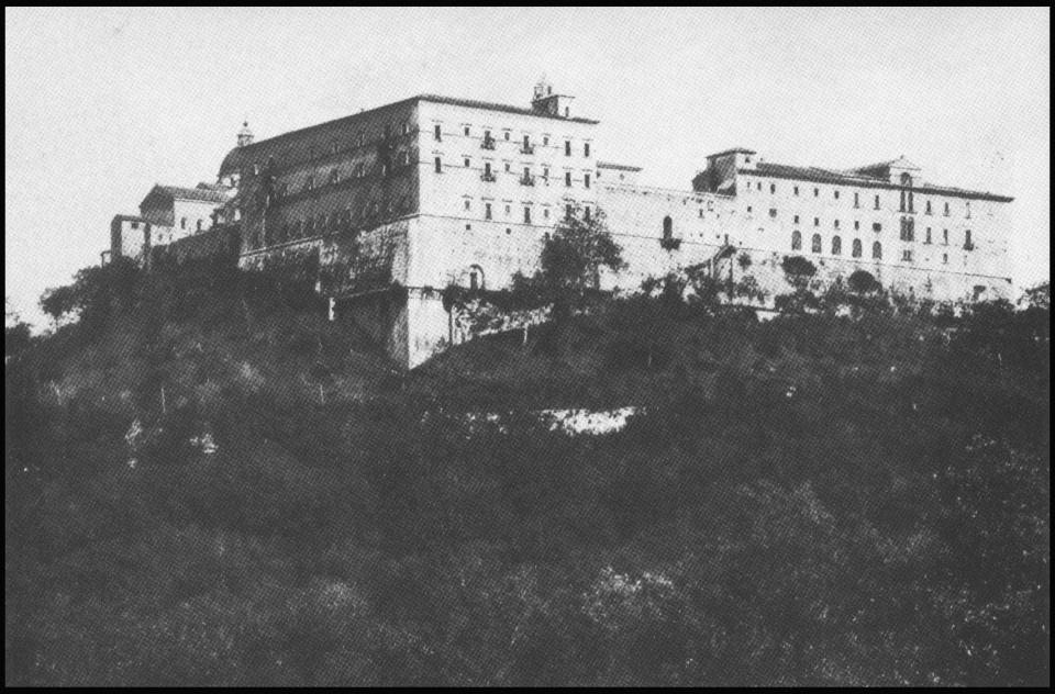  The monastery was a picture of architectural beauty before the attack