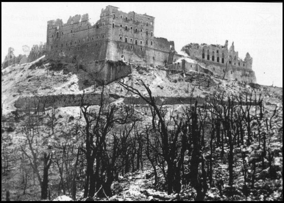  The monastery's northern wall sector remained largely intact, providing excellent defensive positions to the German paratroopers