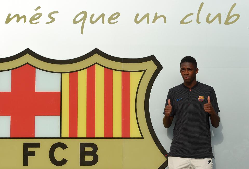  Ousmane Dembele's transfer to Barcelona makes him second costliest player ever