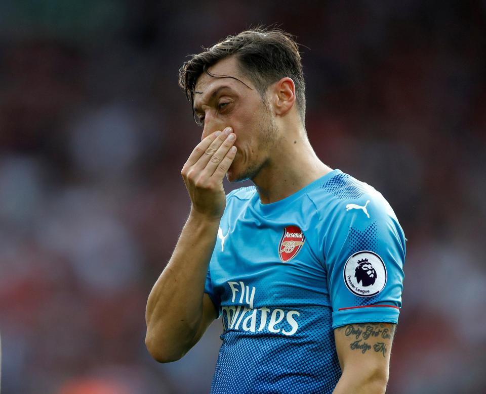  Mesut Ozil could be on his way out of Arsenal, with Borussia Dortmund interested