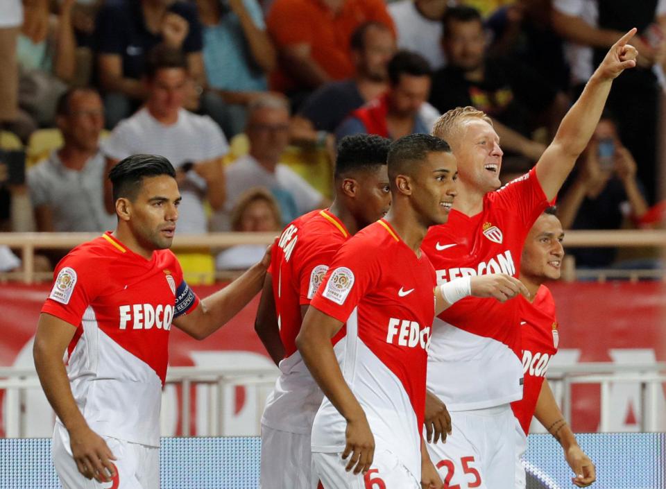  Kamil Glik got things started for Monaco with goal within a minute