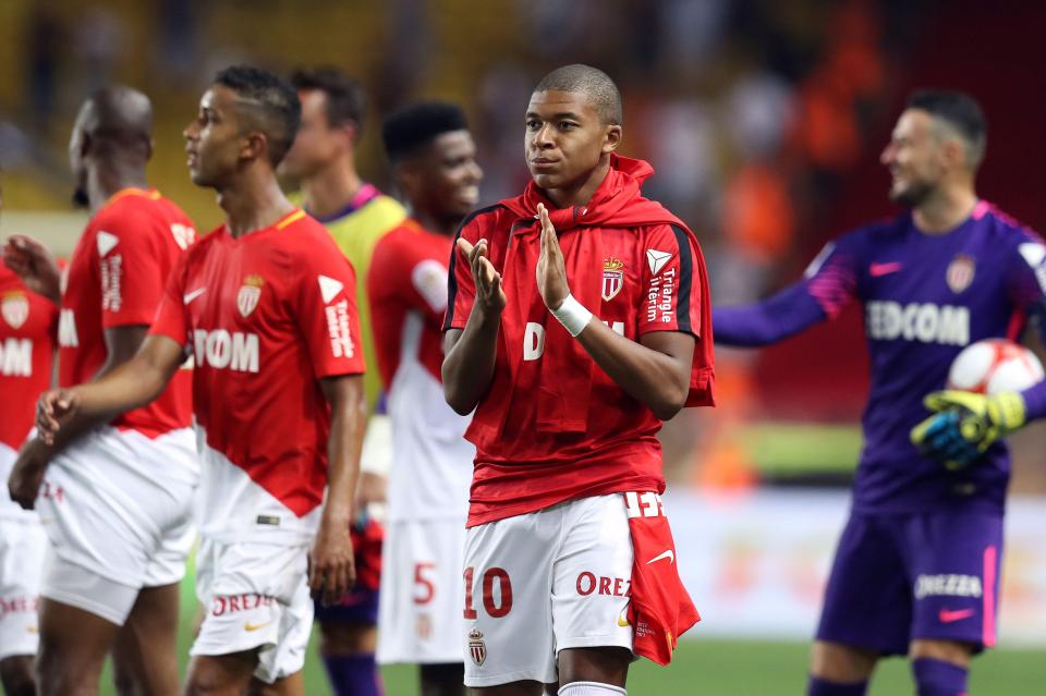  Kylian Mbappe was an unused sub and is expected to leave Monaco