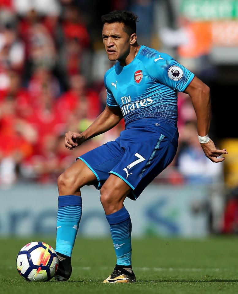  Alexis Sanchez could be on the verge of a move to Manchester City