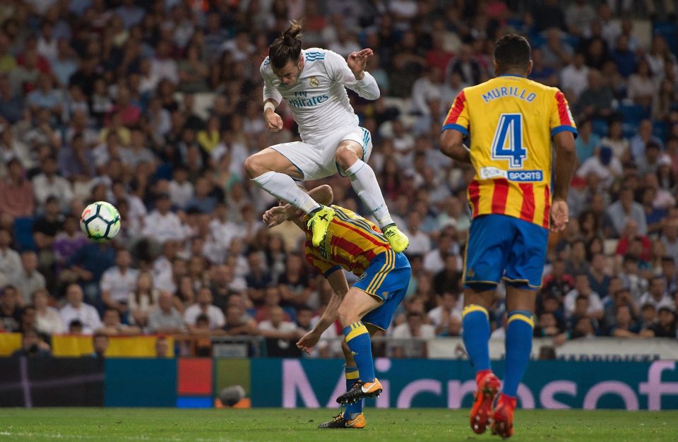 The crows got on Bale's case after he headed this chances down and over the bar