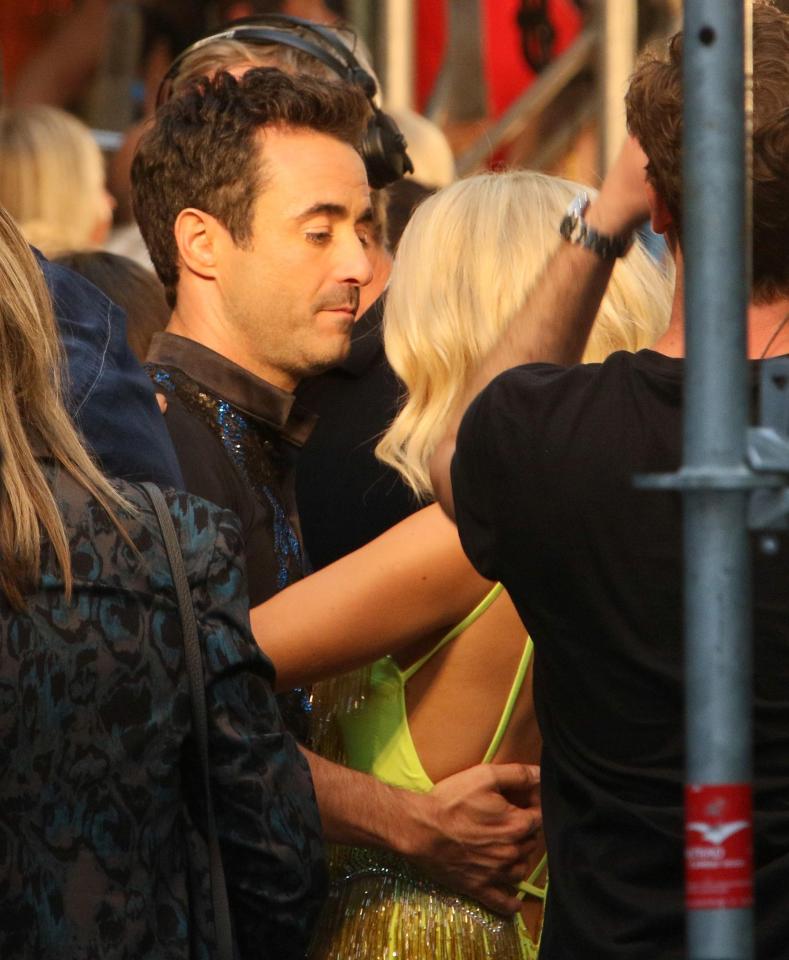  Mollie and Joe were spotted looking cosy backstage