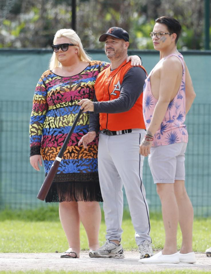  Gemma Collins and Bobby Norris were no doubt giving some hilarious commentary from the sidelines