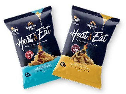  The new Heat & Eat crisps are the 'UK's first microwavable bag of crisps'