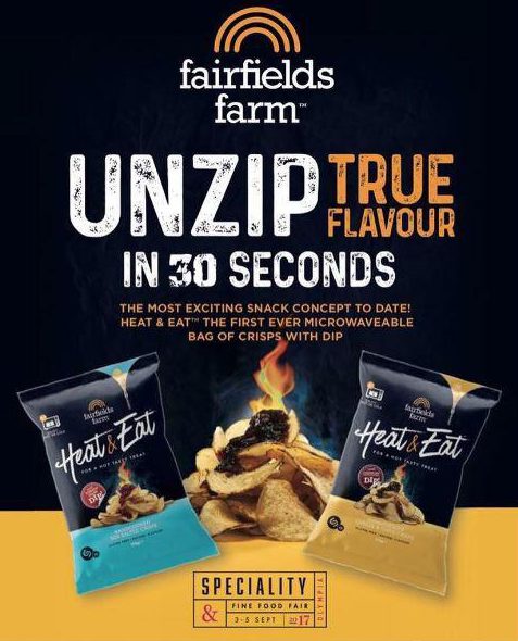  The crisps are produced by snack makers Fairfields Farm