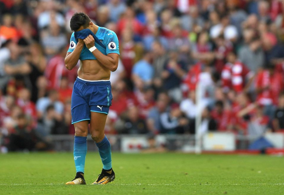  Alexis Sanchez looks miserable at Arsenal but Pep Guardiola could cheer him up