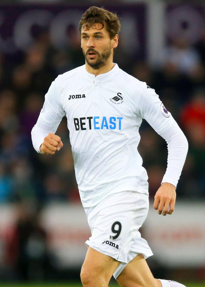  Swansea striker Fernando Llorente is wanted by Tottenham and Chelsea