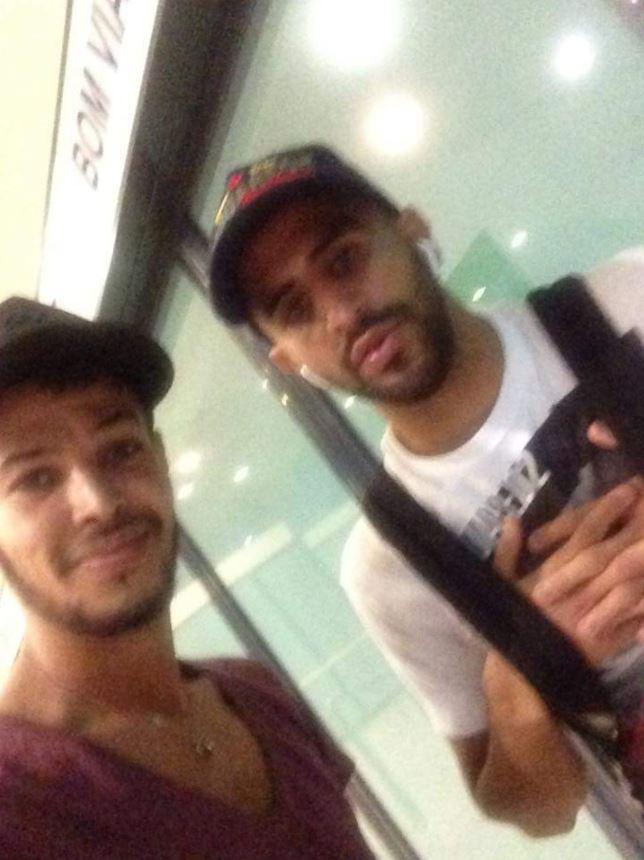  Riyad Mahrez was spotted by this fan at an airport in Paris as he looks set to join Chelsea for £45m