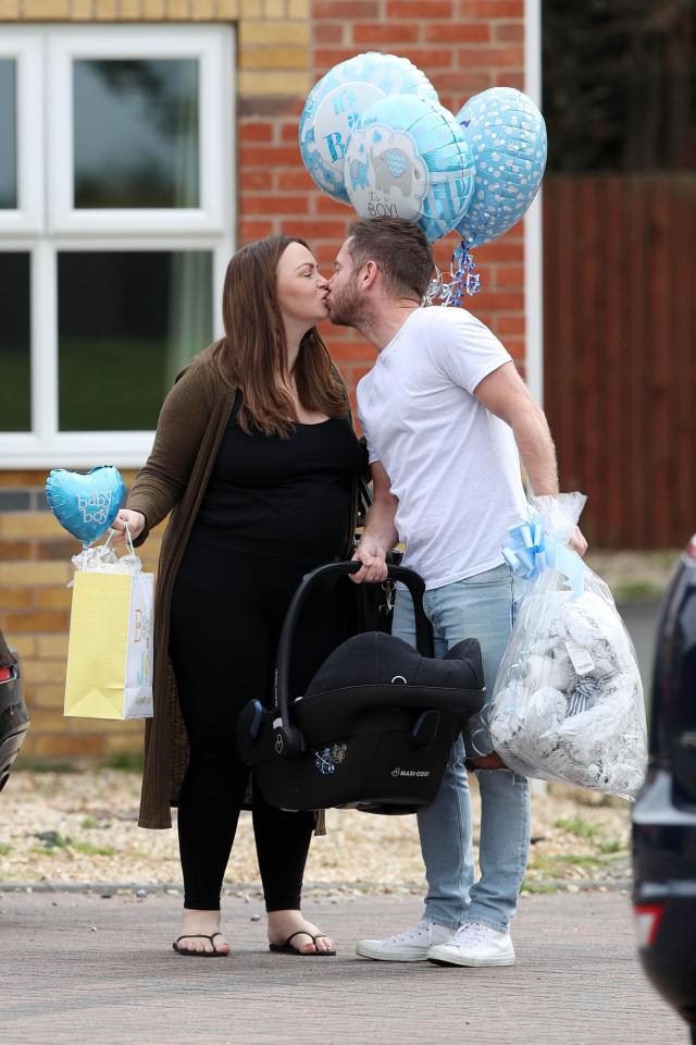  The couple have said they are 'so in love' with their little man