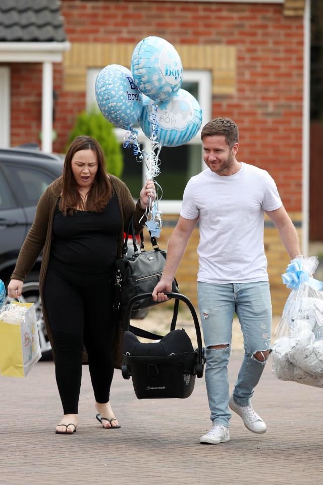  Chanelle and boyfriend Ryan welcomed their first child together on Tuesday morning