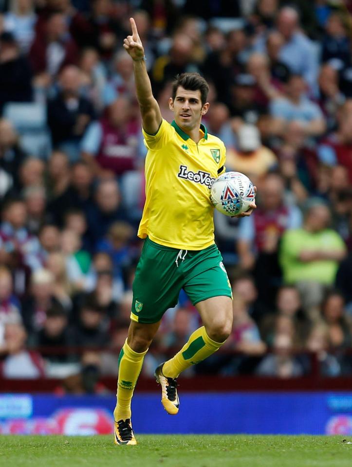  Norwich City striker Nelson Oliveira could be on his way back to join Swansea City