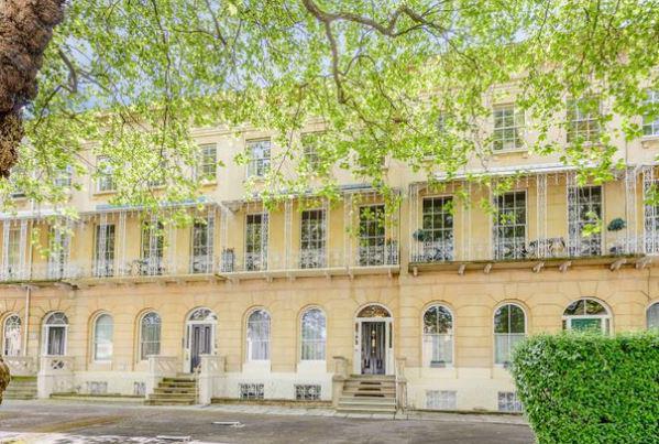  This Grade II listed townhouse in Cheltenham is another one that is popular on Zoopla