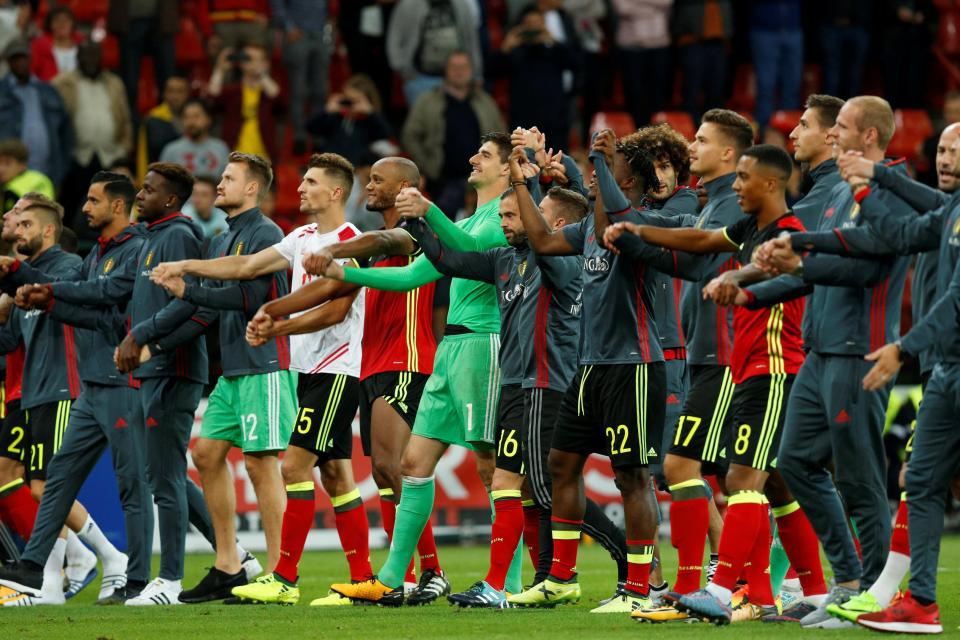  Belgium are on the brink of qualifying for the World Cup