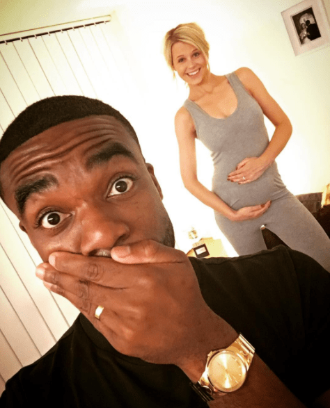  Ore shared this snap to show they were expecting their first child