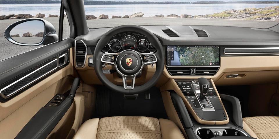  Button-heavy dash has been replaced by 12.3-inch touchscreen