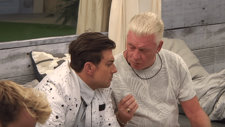 Derek Acorah had a quiet word with Paul to stop him breaking his sobriety