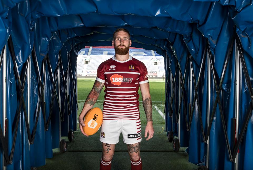  Sam Tomkins is ready to go at Wembley, as a changed man from his last Challenge Cup final