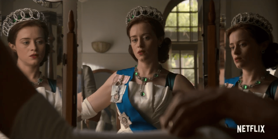  Claire Foy reprises her role as Queen Elizabeth II in the second season of The Crown