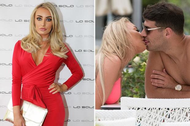 Love Island's Chloe Crowhurst and Towie's Jon Clark