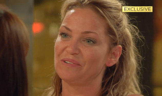 Sarah Harding's friend enters vault for task