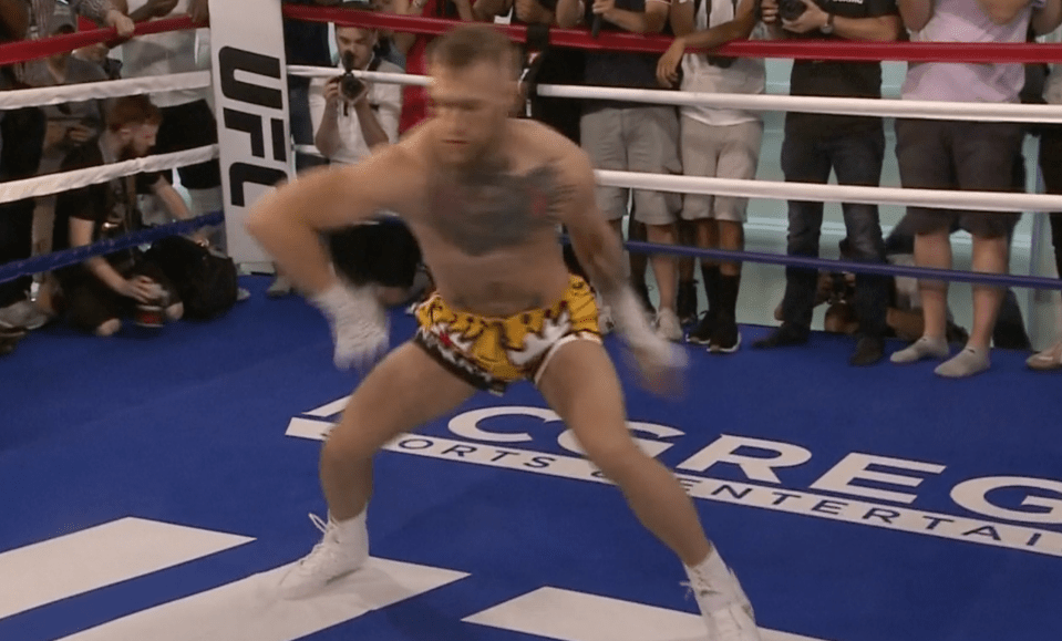  Conor McGregor's unusual technique have provided a few laughs with some in the boxing world