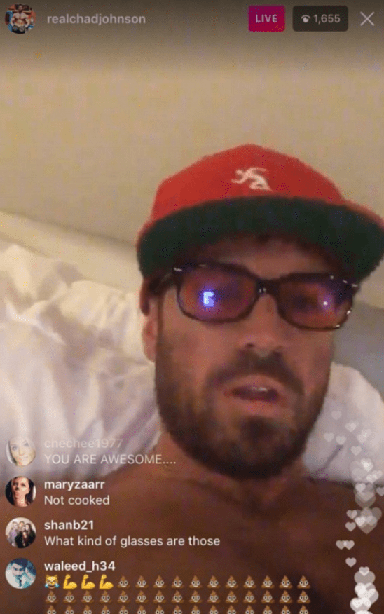  Chad apologised to fans and insisted Sarah was not drunk