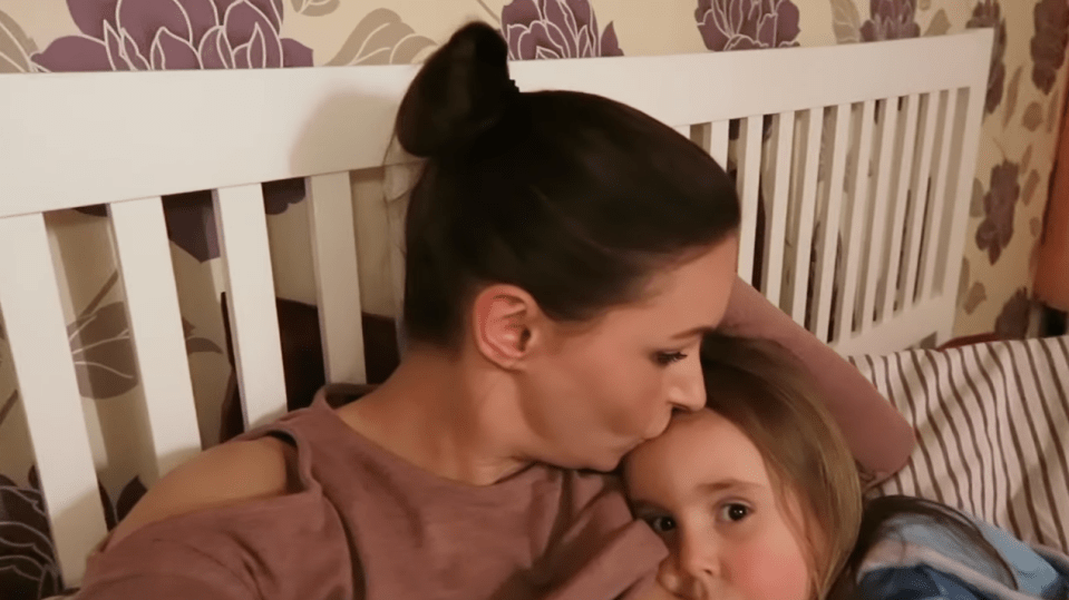  Leanne was blasted when she uploaded a video of her breastfeeding her three-and-a-half-year-old online