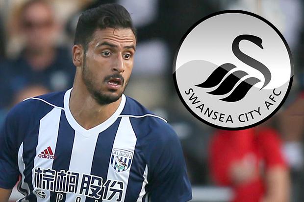 Nacer Chadli could be set to sign for Swansea this summer