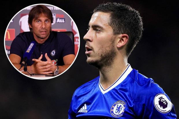 Antonio Conte does not want to be blamed if Hazard does leave this summer