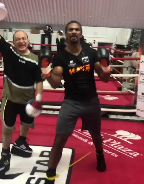  David Haye reckons he had the best comparable to technique to Conor McGregor's wobbly arms stance