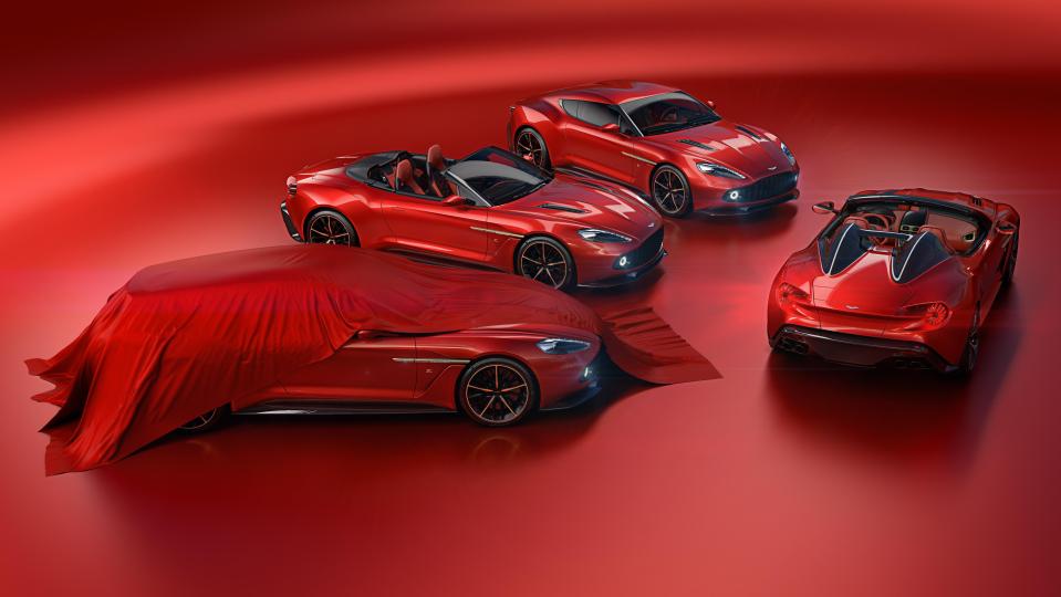  The Zagato family (L-R): Shooting Brake, Volante, Coupe and Speedster