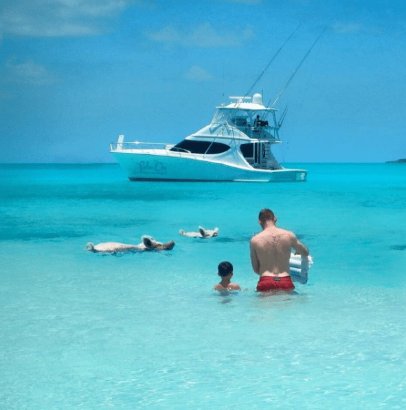  Wayne on a family holiday in the Maldives back in 2015