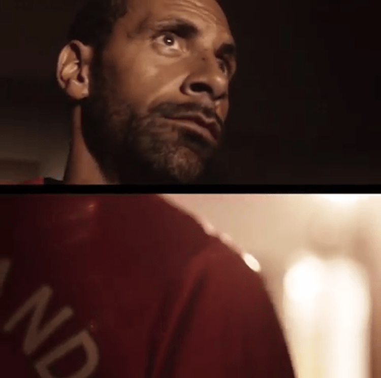  Rio Ferdinand shared a series of social media posts including a video of him wrapping his hands